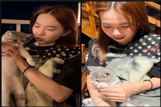 Bảo Ngọc trong phim 18+ yêu mèo và chăm chim